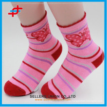 China Strumpfwarenhersteller/Happy Children Pretty Terry Polyester Socken